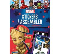 Marvel - Stickers à assembler - Livre d'activités avec stickers - Dès 4 ans