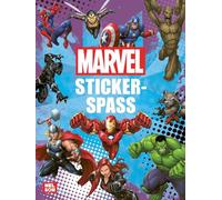 MARVEL: Stickerspaß: Mit coolen Stickern, Rätseln und Ausmalseiten