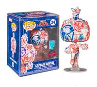 Marvel Studios Captain Marvel - Captain Marvel 34 Art Series Special Edition - Funko Pop ! - Vinyl Figur