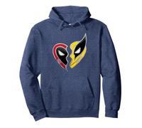 Marvel Studios Deadpool & Wolverine Best Friends Heart Charm Sweat à Capuche