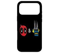 Marvel Studios Deadpool & Wolverine Mask & Claw Emoji Icons Coque pour iPhone 17 Pro Max