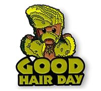 Marvel Studios I Am Groot Broche émaillée « Good Hair Day » exclusive | Broche en métal accessoire à porter sur des sacs à dos, vêtements, chapeaux | Superhéros Gardiens de la Galaxie Collectible