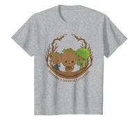 Marvel Studios’ I Am Groot Everyone’s Favorite Little Tree T-Shirt, Enfant, Gris Chiné, 6 Ans