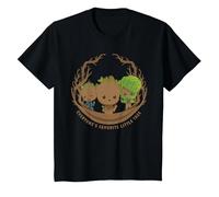 Marvel Studios’ I Am Groot Everyone’s Favorite Little Tree T-Shirt, Enfant, Noir, 12 Ans