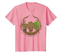 Marvel Studios’ I Am Groot Everyone’s Favorite Little Tree T-Shirt, Enfant, Rose, 8 Ans