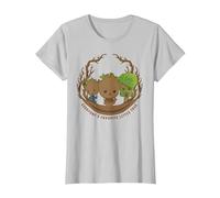 Marvel Studios’ I Am Groot Everyone’s Favorite Little Tree T-Shirt, Femme, Argent, 3XL