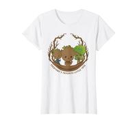 Marvel Studios’ I Am Groot Everyone’s Favorite Little Tree T-Shirt, Femme, Blanc, XL