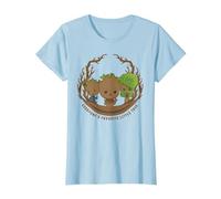 Marvel Studios’ I Am Groot Everyone’s Favorite Little Tree T-Shirt, Femme, Bleu Céleste, M