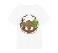 Marvel Studios’ I Am Groot Everyone’s Favorite Little Tree T-Shirt, Femme Grandes Tailles, Blanc, 5X