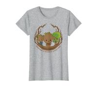 Marvel Studios’ I Am Groot Everyone’s Favorite Little Tree T-Shirt, Femme, Gris Chiné, 3XL