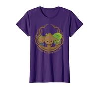 Marvel Studios’ I Am Groot Everyone’s Favorite Little Tree T-Shirt, Femme, Violet, S