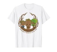 Marvel Studios’ I Am Groot Everyone’s Favorite Little Tree T-Shirt, Homme, Blanc, M