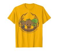 Marvel Studios’ I Am Groot Everyone’s Favorite Little Tree T-Shirt, Homme, Doré Vif, XXL