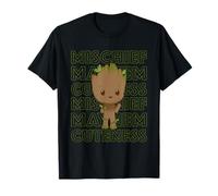 Marvel Studios I Am Groot Mischief Mayhem Cuteness Repeat T-Shirt