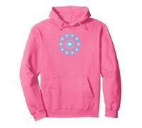 Marvel Studios Iron Man Tony Stark Arc Reactor Classic Sweat à Capuche, Unisexe pour Adultes, Rose Vif, L