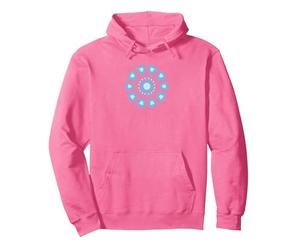 Marvel Studios Iron Man Tony Stark Arc Reactor Classic Sweat à Capuche, Unisexe pour Adultes, Rose Vif, M
