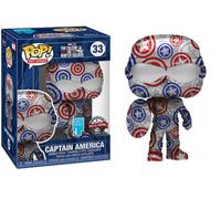 Marvel Studios Le Faucon et le Soldat de l'Hiver - Captain America 33 Special Edition Art Series - Funko Pop ! - Vinyl Figur