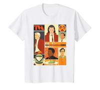 Marvel Studios Loki Season 2 Faces of The TVA & Pie Disney+ T-Shirt, Enfant, Blanc, 3 Ans