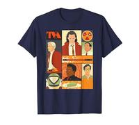 Marvel Studios Loki Season 2 Faces of The TVA & Pie Disney+ T-Shirt, Homme, Bleu Marine, S