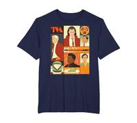 Marvel Studios Loki Season 2 Faces of The TVA & Pie Disney+ T-Shirt, Homme Grandes Tailles, Bleu Marine, 4X Tall