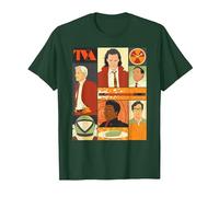 Marvel Studios Loki Season 2 Faces of The TVA & Pie Disney+ T-Shirt, Homme, Vert Forêt, S