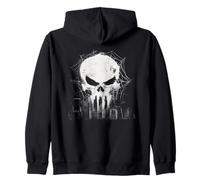 Marvel Studios Spider-Man: BND Movie 2026 Punisher Skull NYC Sweat à Capuche