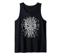 Marvel Studios Spider-Man: BND Movie 2026 Punisher Skull Web Débardeur