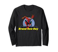 Marvel Studios Spider-Man Day Moon & City Skyline Manche Longue