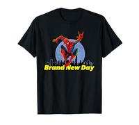 Marvel Studios Spider-Man Day Moon & City Skyline T-Shirt