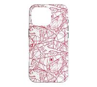 Marvel Studios Spider-Man Day Red Web Pattern Coque pour iPhone 16 Pro