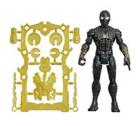 Marvel Studios Spider-Man: Far from Home ActionVerse, Figurine Spider-Man en Costume Noir et Or de 11,5 cm et Accessoires