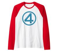 Marvel Studios The Fantastic Four: First Steps Costume Icon Manche Raglan