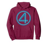 Marvel Studios The Fantastic Four: First Steps Costume Icon Sweat à Capuche, Unisexe pour Adultes, Marron, S