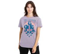 Marvel Studios The Marvels The Marvels Quantum Heroes Blue Ladies T Shirt, Lavendar, Lavande, M Femme