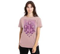 Marvel Studios The Marvels The Marvels Quantum Heroes Ladies T Shirt, Pink, Rose, XXL Femme