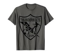 Marvel Studios Thunderbolts Soccer Club Team Logo Costume T-Shirt