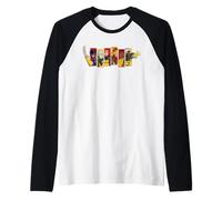 Marvel Studios X-Men '97 Season 2 Team Wasteland Collage Manche Raglan