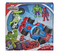 Marvel Super Hero Adventures - Figurine + véhicule