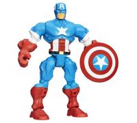 Marvel Super Hero Mashers Captain America Figure 6 inches