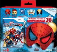 Bigben Interactive – Jeu Wii – Marvel Super Heroes Grandmaster's Challenge – 5 masques 3D inclus