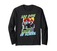 Marvel Super Heroes Avengers 100 Days of School 100th Day Manche Longue