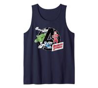 Marvel Super Heroes Avengers Assemble Marker Style A-Logo Débardeur