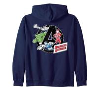 Marvel Super Heroes Avengers Assemble Marker Style A-Logo Sweat à Capuche