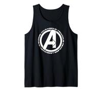 Marvel Super Heroes Avengers Fearless Legendary A-Logo Débardeur