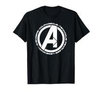 Marvel Super Heroes Avengers Fearless Legendary A-Logo T-Shirt