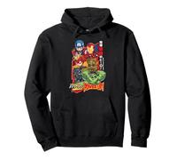 Marvel Super Heroes Avengers SD Heroes Chibi Japan Kawaii Sweat à Capuche