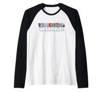 Marvel Super Heroes Avengers Teachers Assemble! Teacher Team Manche Raglan