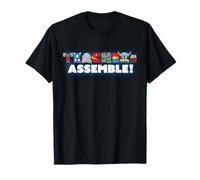 Marvel Super Heroes Avengers Teachers Assemble! Teacher Team T-Shirt