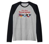 Marvel Super Heroes Avengers 'Tis The Season Holiday Cocoa Manche Raglan