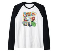 Marvel Super Heroes Be Amazing Incredible Fearless Mighty Manche Raglan